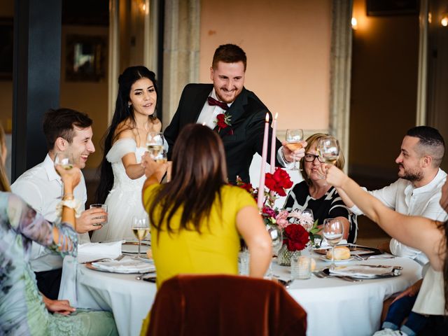 Il matrimonio di William e Ilaria a Varano Borghi, Varese 56