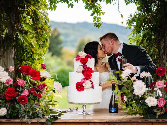Il matrimonio di William e Ilaria a Varano Borghi, Varese 62