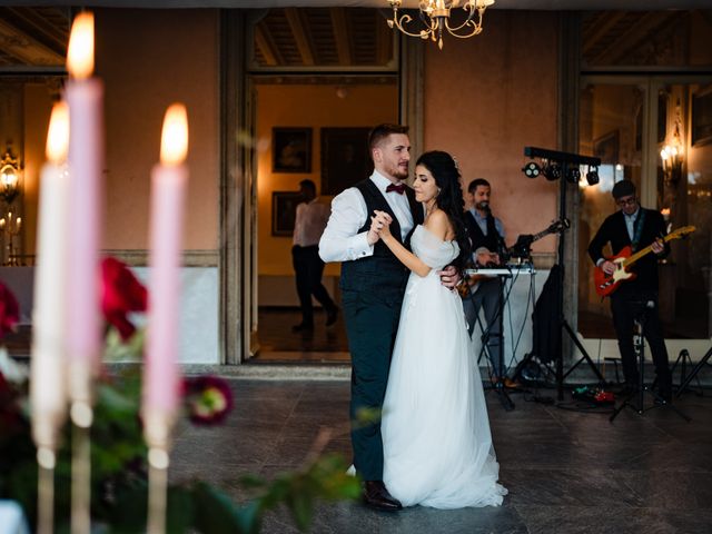Il matrimonio di William e Ilaria a Varano Borghi, Varese 65