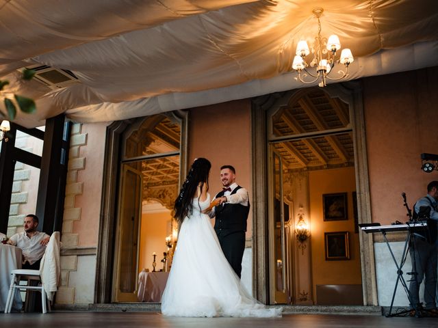 Il matrimonio di William e Ilaria a Varano Borghi, Varese 66
