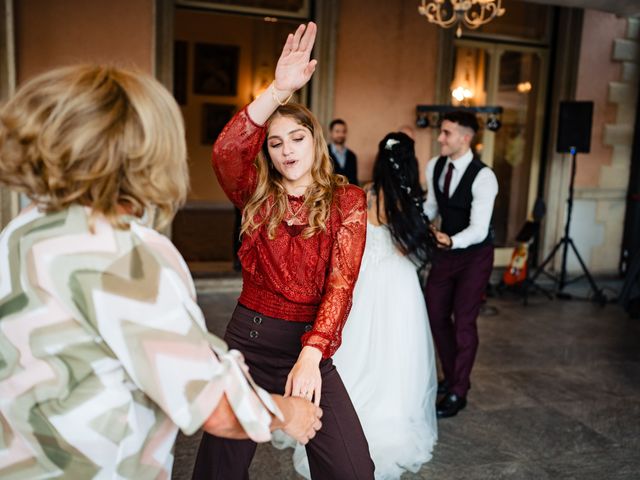 Il matrimonio di William e Ilaria a Varano Borghi, Varese 67