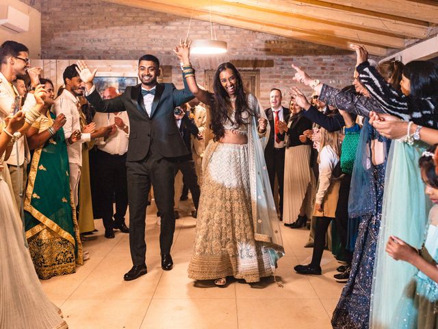 Il matrimonio di Yoven e Karishma a Inveruno, Milano 63