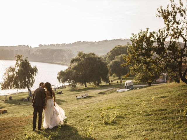 Il matrimonio di Domenico e Alessandra a Anguillara Sabazia, Roma 41