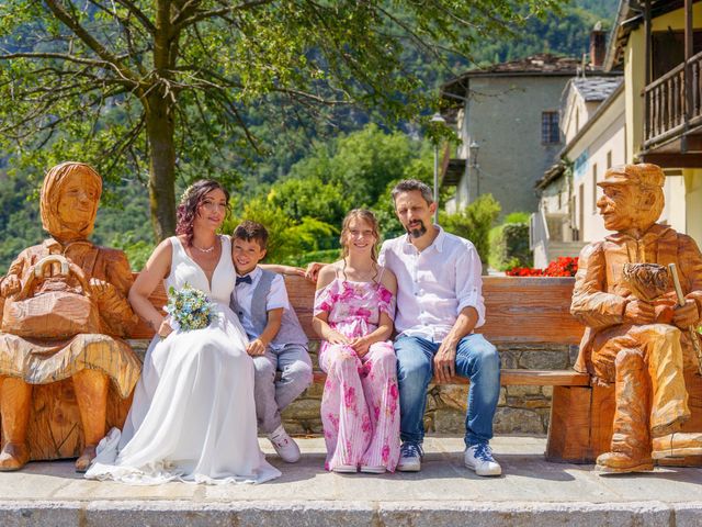 Il matrimonio di Maurice e Roberta a Champdepraz, Aosta 36