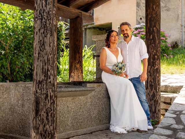 Il matrimonio di Maurice e Roberta a Champdepraz, Aosta 1