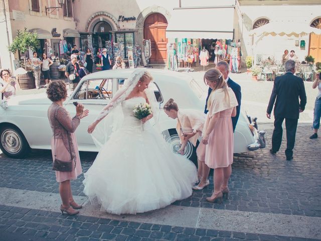 Il matrimonio di Suzan e Simone a Castel Gandolfo, Roma 1