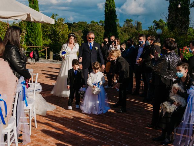 Il matrimonio di Daniele e Gabriella a Gambassi Terme, Firenze 35