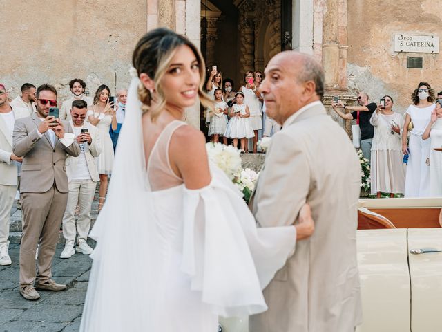 Il matrimonio di Michela e Daniele a Taormina, Messina 21