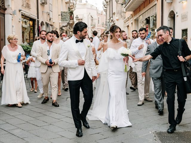 Il matrimonio di Michela e Daniele a Taormina, Messina 40