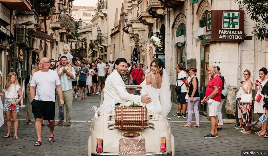 Il matrimonio di Michela e Daniele a Taormina, Messina