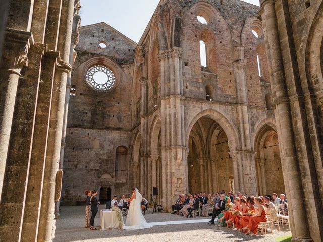 Il matrimonio di Melissa e Ashley a Chiusdino, Siena 26