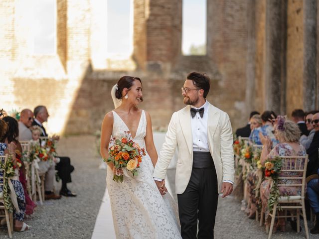 Il matrimonio di Melissa e Ashley a Chiusdino, Siena 27