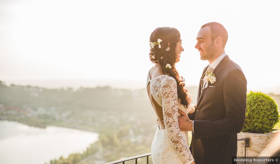 Il matrimonio di Alessio e Margherita a Castel Gandolfo, Roma