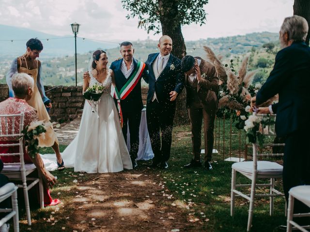 Il matrimonio di Veronica e Damiano a Torgiano, Perugia 53