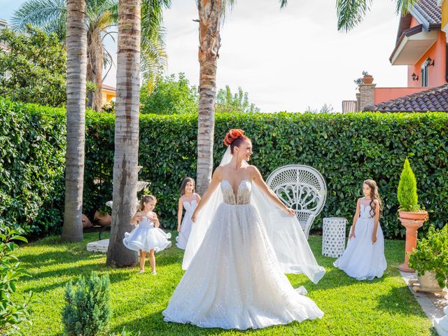 Il matrimonio di Rosaria e Orazio a Taormina, Messina 91