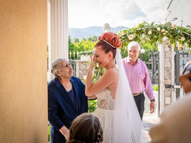 Il matrimonio di Rosaria e Orazio a Taormina, Messina 92