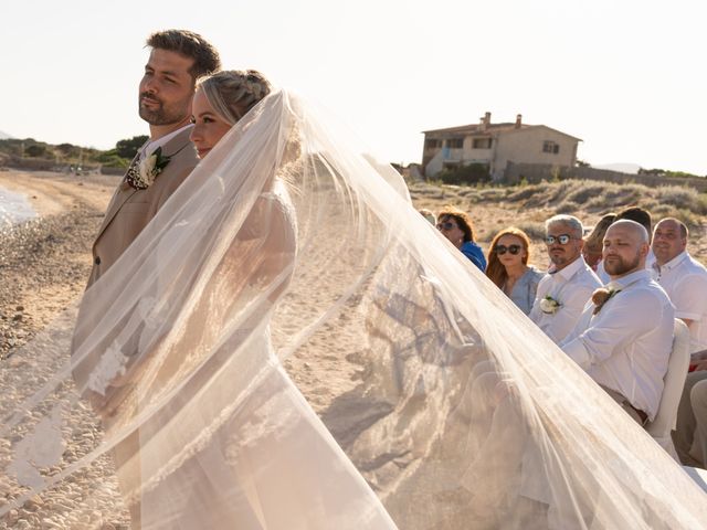 Il matrimonio di Rebecca e Andrew a Olbia, Sassari 41