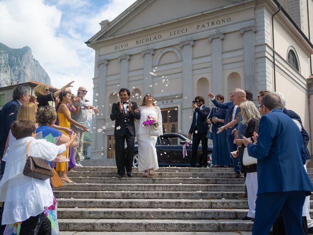 Il matrimonio di Ashok e Neitu a Lierna, Lecco 12