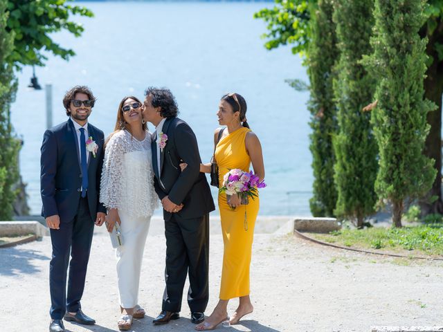 Il matrimonio di Ashok e Neitu a Lierna, Lecco 56