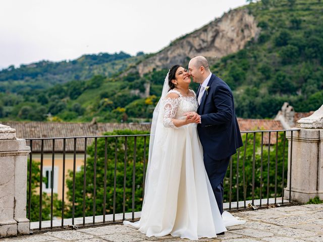 Il matrimonio di Giustina e Massimiliano a San Prisco, Caserta 31