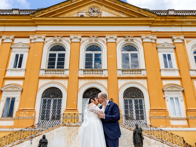 Il matrimonio di Giustina e Massimiliano a San Prisco, Caserta 33