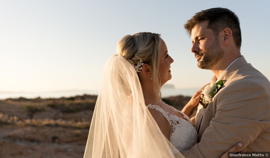 Il matrimonio di Rebecca e Andrew a Olbia, Sassari