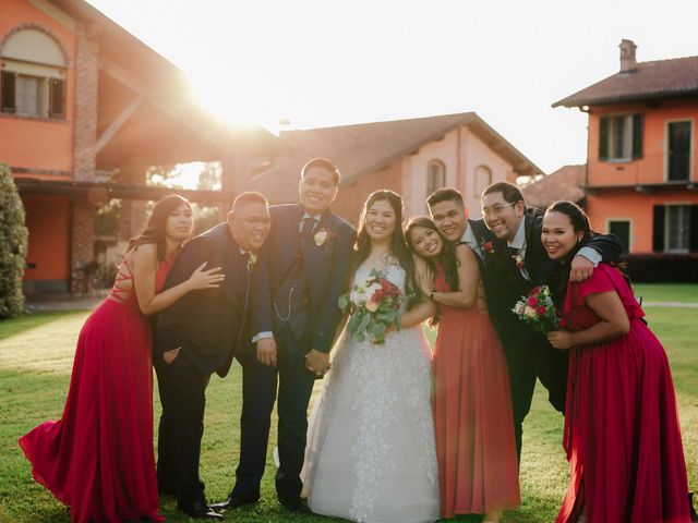 Il matrimonio di John e Reychelle a Robecco sul Naviglio, Milano 31