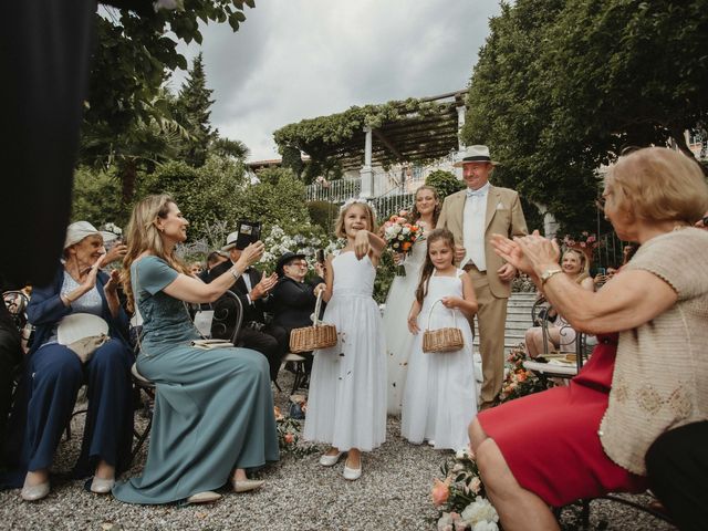 Il matrimonio di Anthony e Cyrielle a Varenna, Lecco 76