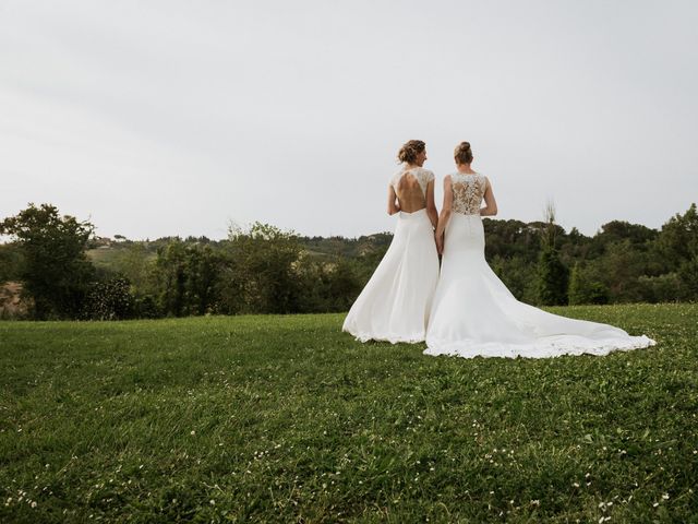 Il matrimonio di Linda e Nina a Castelfiorentino, Firenze 34