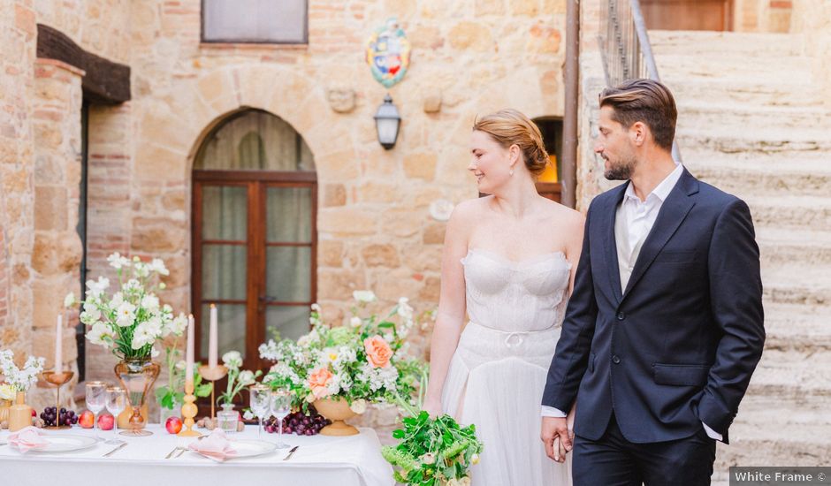 Il matrimonio di Marco e Maeve a Pienza, Siena