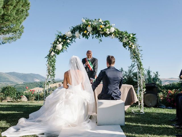 Il matrimonio di Pier Francesco e Danila a Massa Martana, Perugia 48