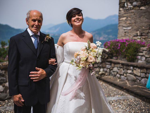 Il matrimonio di Stefano e Chiara a Santa Maria Hoè, Lecco 17