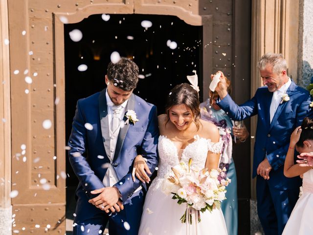Il matrimonio di Mattia e Federica a Santa Maria Hoè, Lecco 34