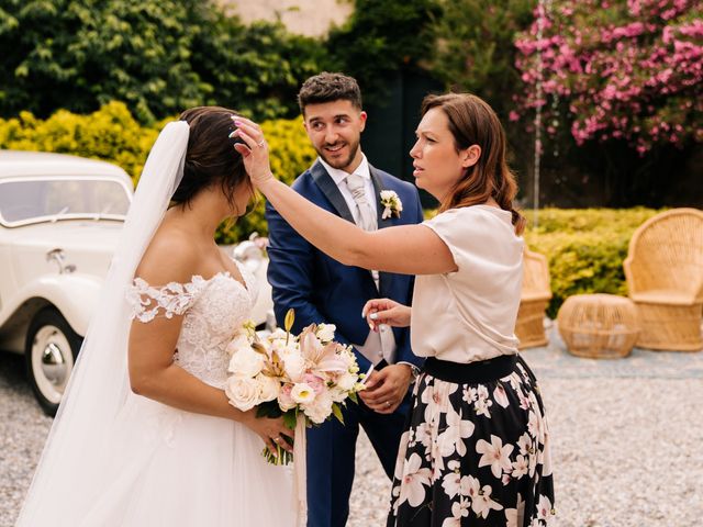 Il matrimonio di Mattia e Federica a Santa Maria Hoè, Lecco 37