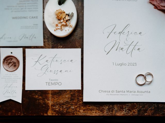 Il matrimonio di Mattia e Federica a Santa Maria Hoè, Lecco 62