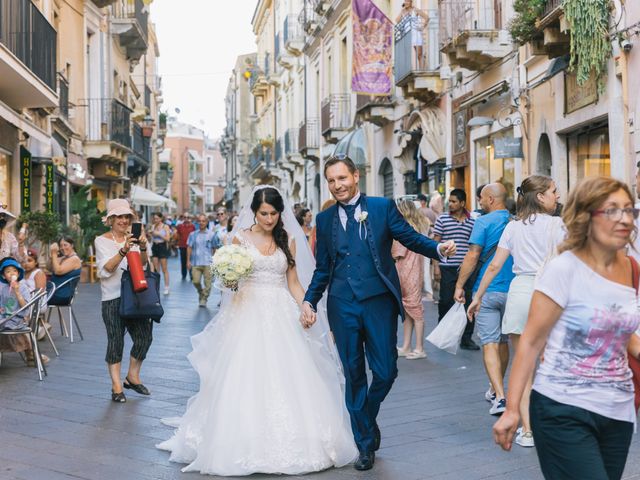 Il matrimonio di Giampaolo e Floriana a Taormina, Messina 32