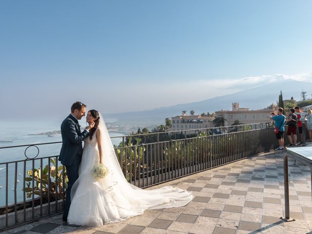 Il matrimonio di Giampaolo e Floriana a Taormina, Messina 33