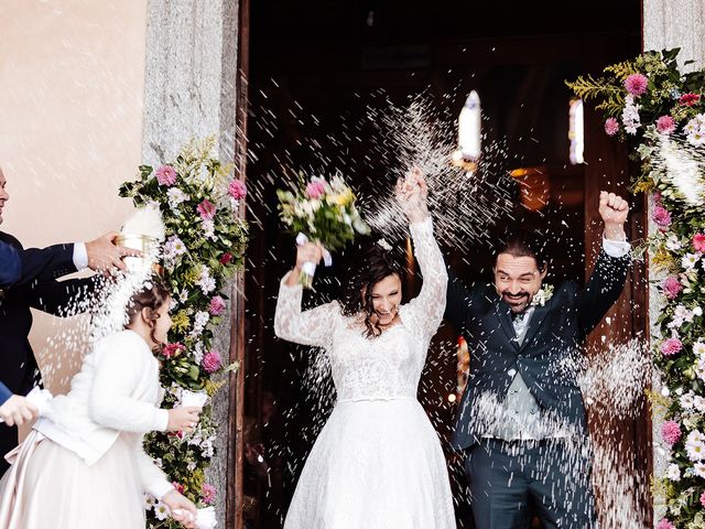 Il matrimonio di Fabio e Gina a Viganella, Verbania 44