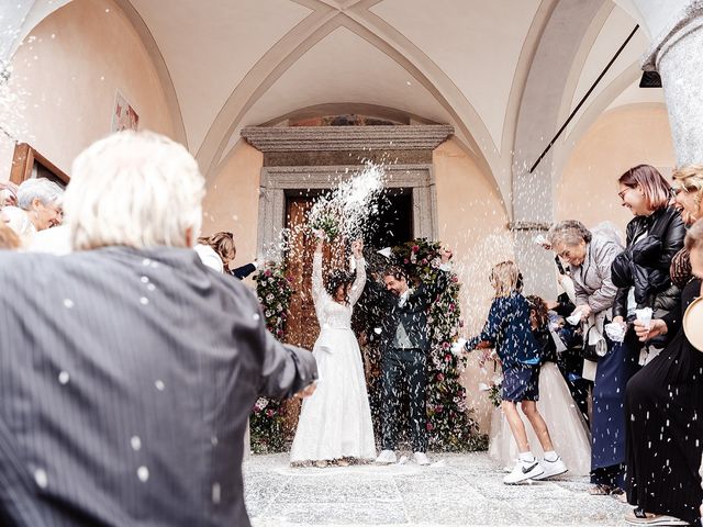 Il matrimonio di Fabio e Gina a Viganella, Verbania 45