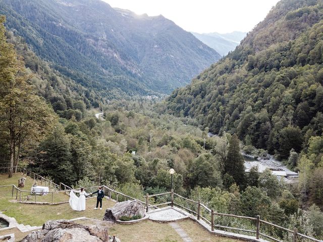Il matrimonio di Fabio e Gina a Viganella, Verbania 60