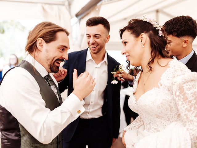 Il matrimonio di Fabio e Gina a Viganella, Verbania 76