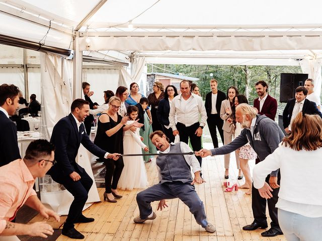Il matrimonio di Fabio e Gina a Viganella, Verbania 78