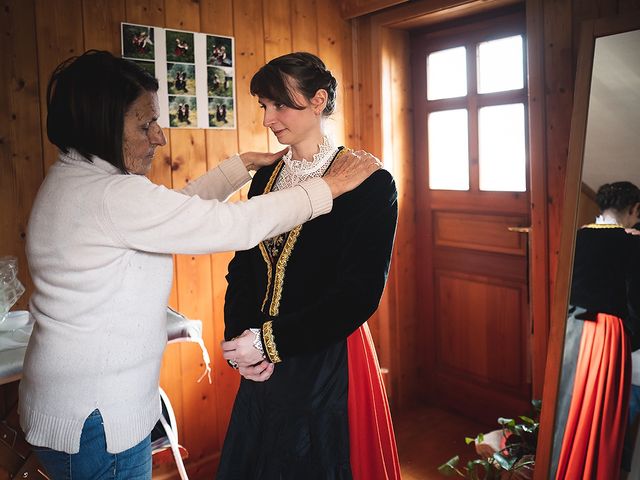 Il matrimonio di Saverio e Selene a Gressoney-Saint-Jean, Aosta 18