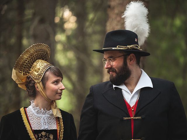 Il matrimonio di Saverio e Selene a Gressoney-Saint-Jean, Aosta 34