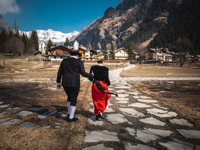 Il matrimonio di Saverio e Selene a Gressoney-Saint-Jean, Aosta 62