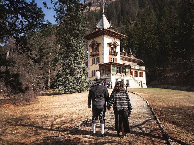 Il matrimonio di Saverio e Selene a Gressoney-Saint-Jean, Aosta 65