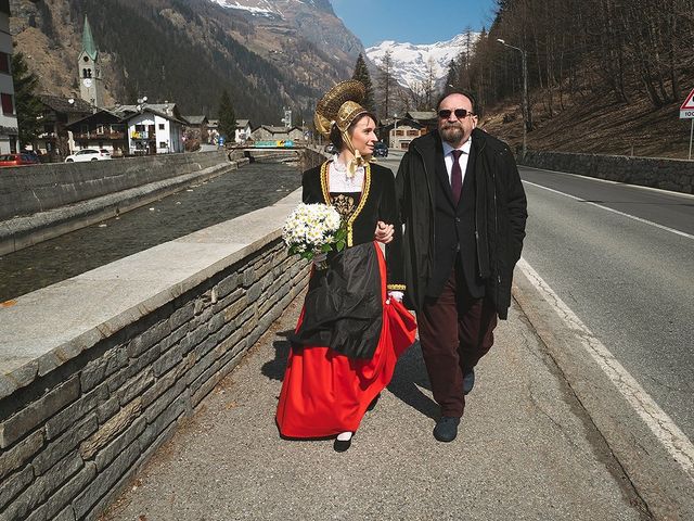 Il matrimonio di Saverio e Selene a Gressoney-Saint-Jean, Aosta 66