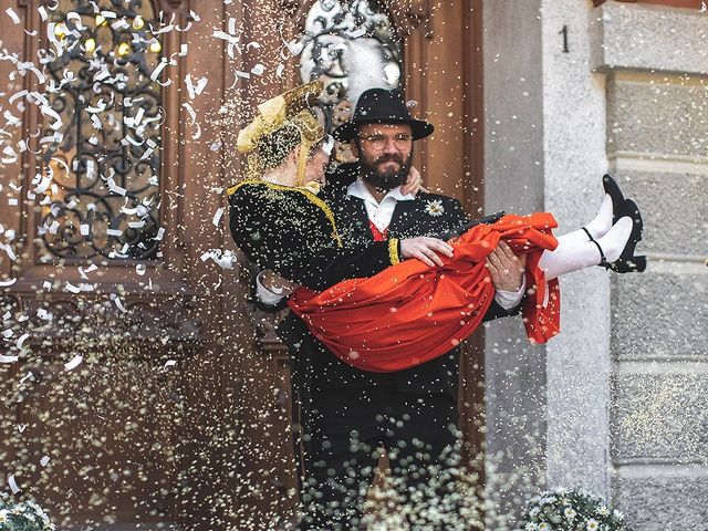 Il matrimonio di Saverio e Selene a Gressoney-Saint-Jean, Aosta 80