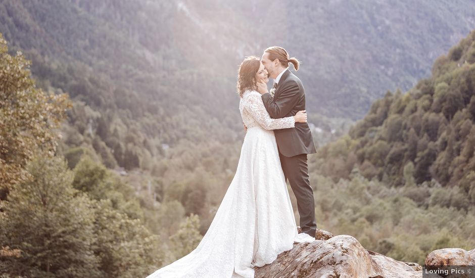 Il matrimonio di Fabio e Gina a Viganella, Verbania