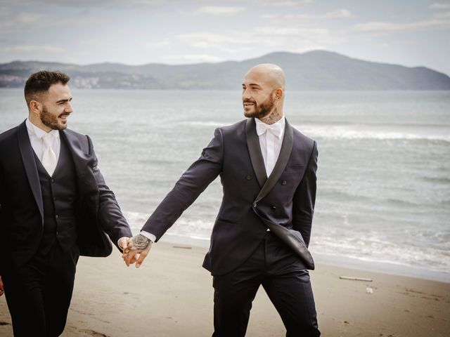 Il matrimonio di Gennaro e Francesco a Capaccio Paestum, Salerno 35
